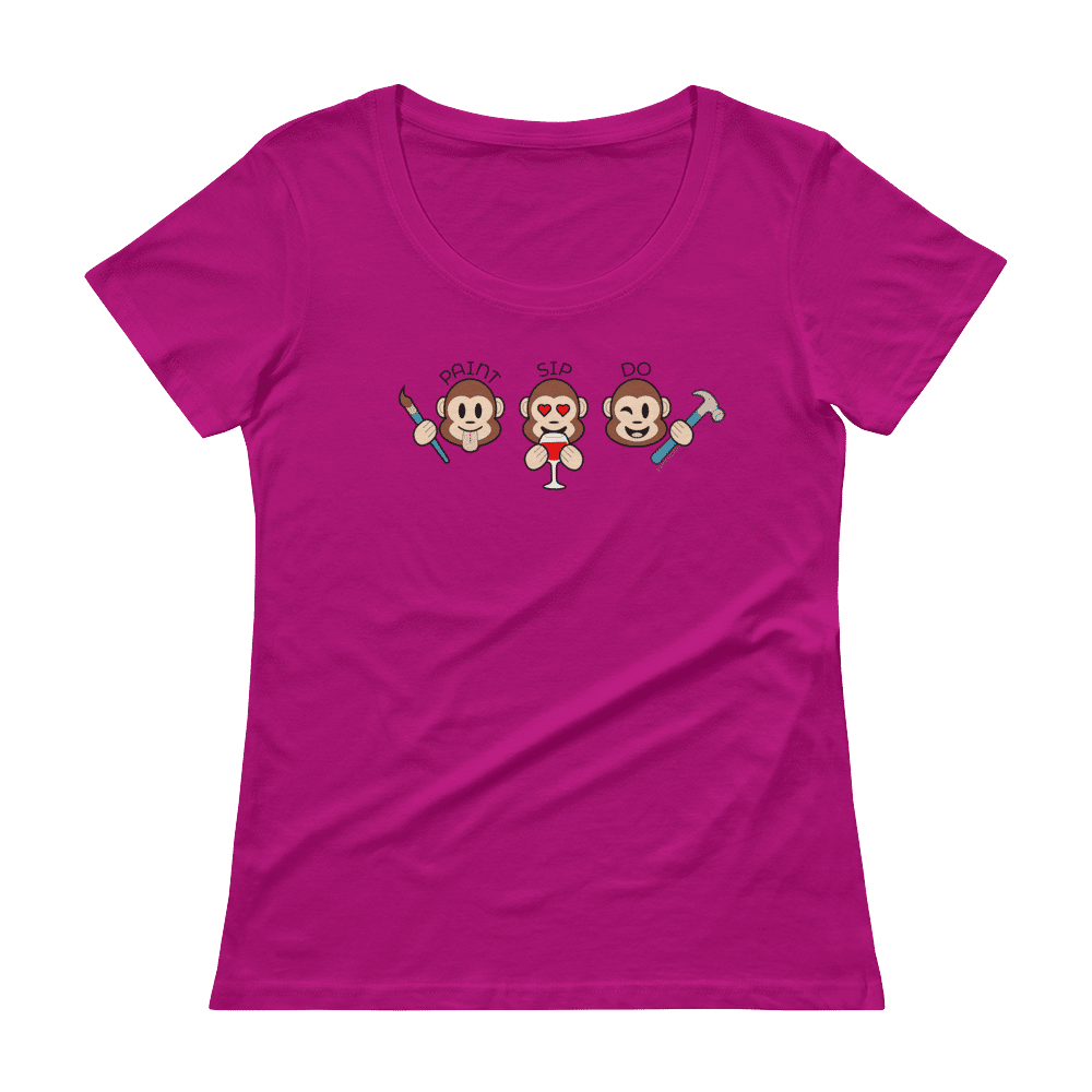 T-Shirt - Scoop neck