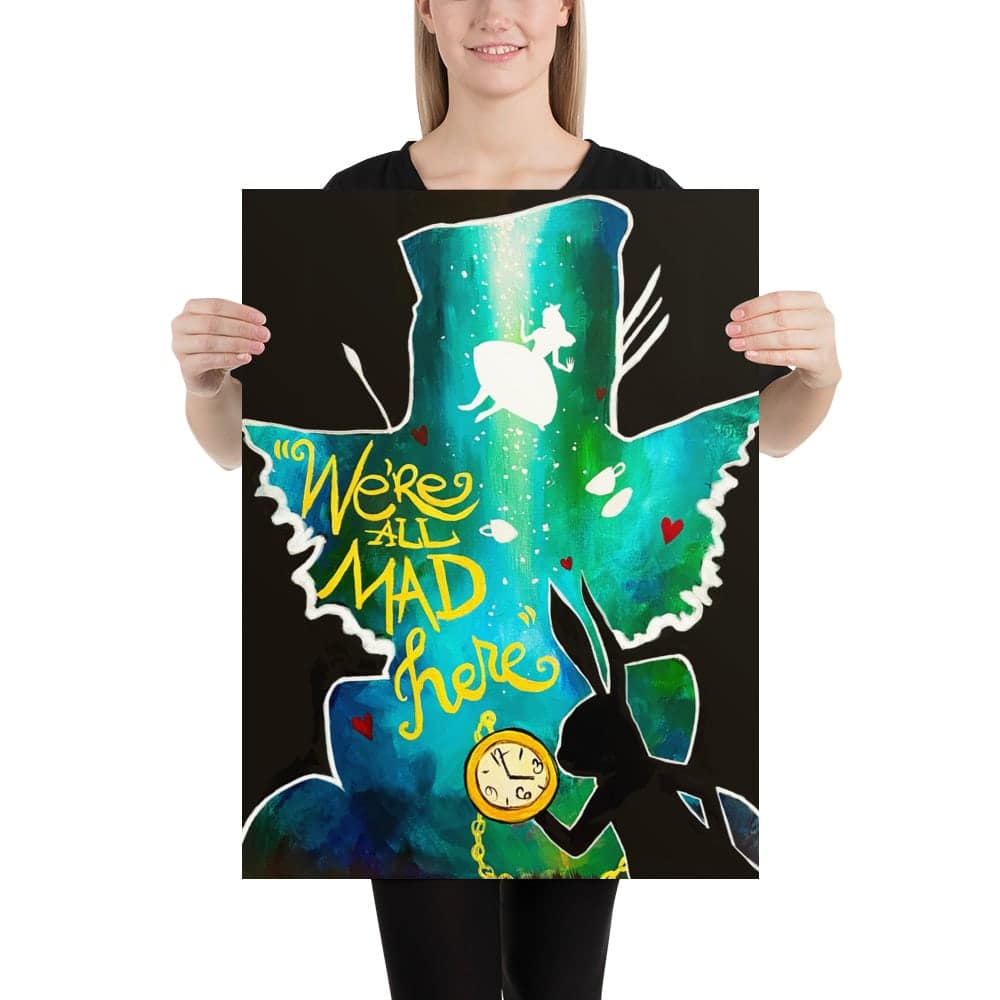 Mad Hatter - White Rabbit - Poster - Image 2
