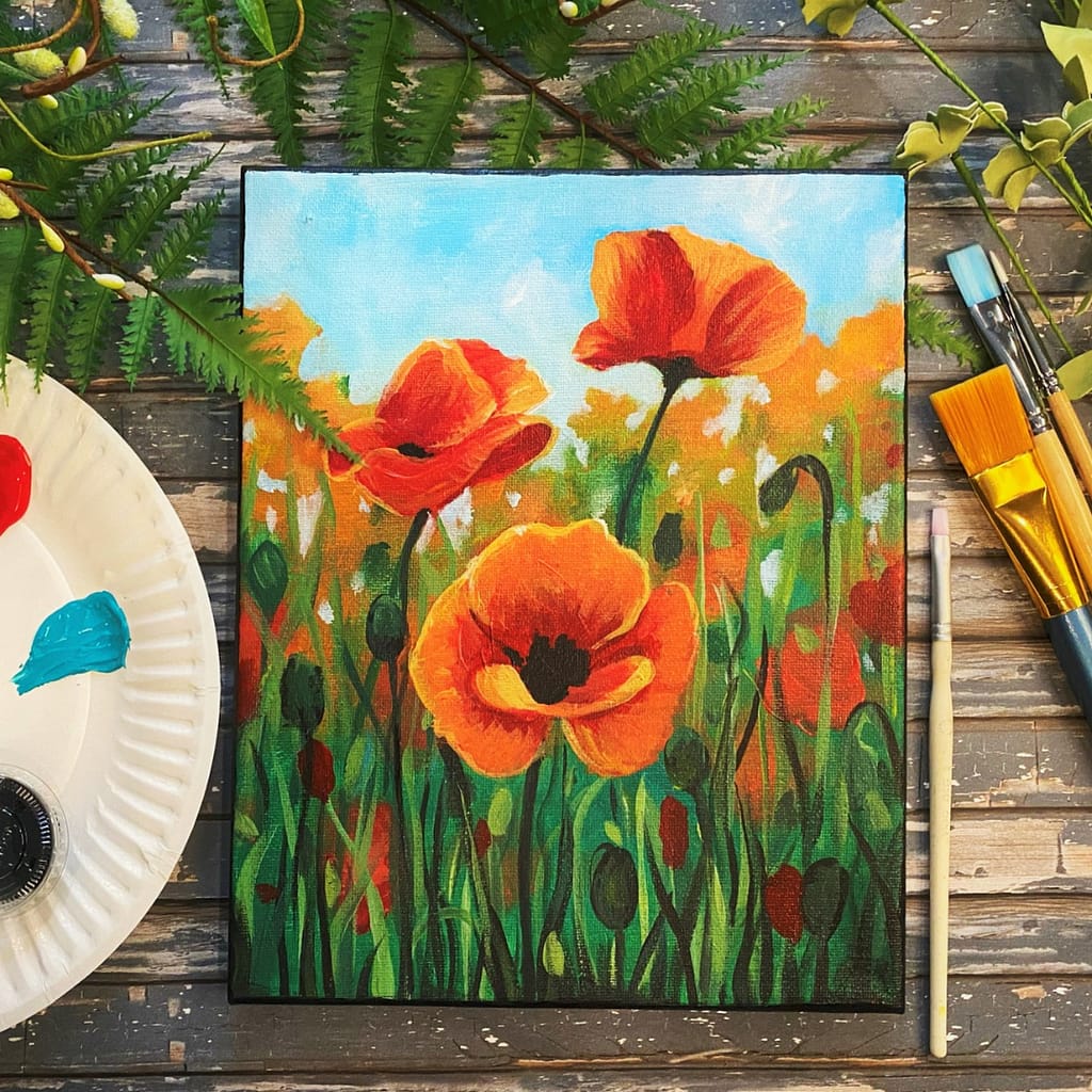 At Home Paint and Sip | Artwork Kits