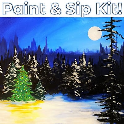 Uncorked Canvas - Christmas Day