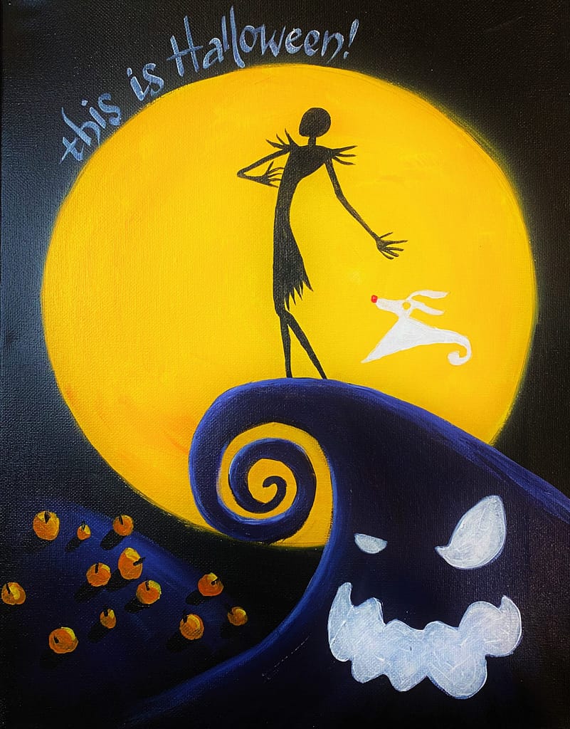 nightmare before painting