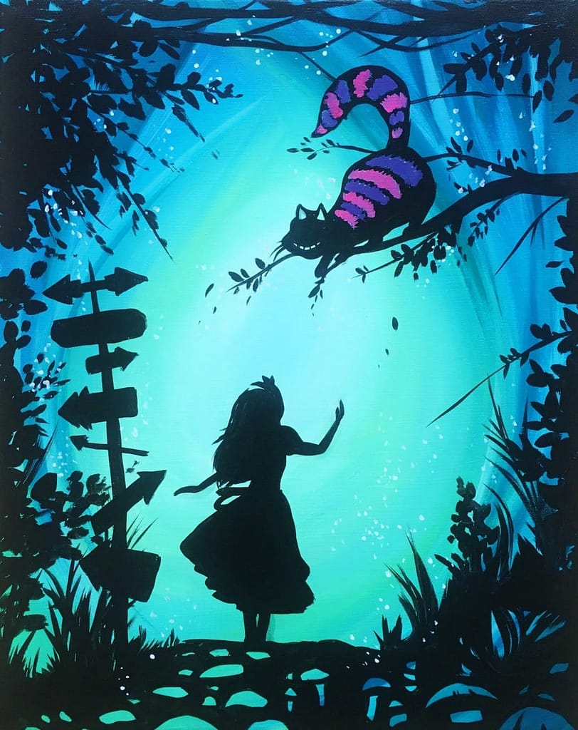 Alice in Wonderland - Paint and Sip - Jan 2023