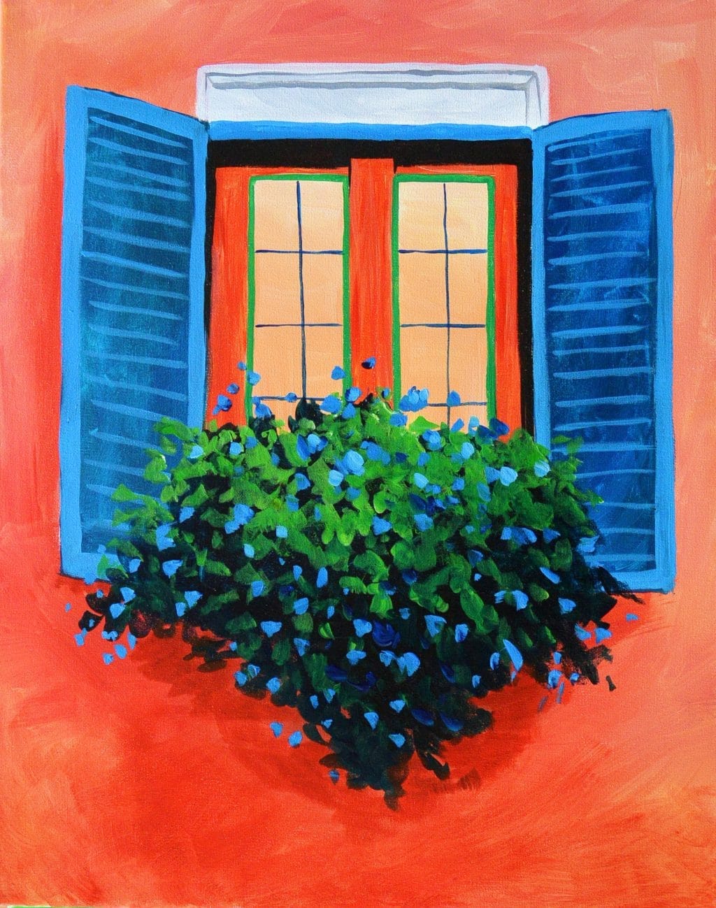 Spring Window – Uncorked Canvas